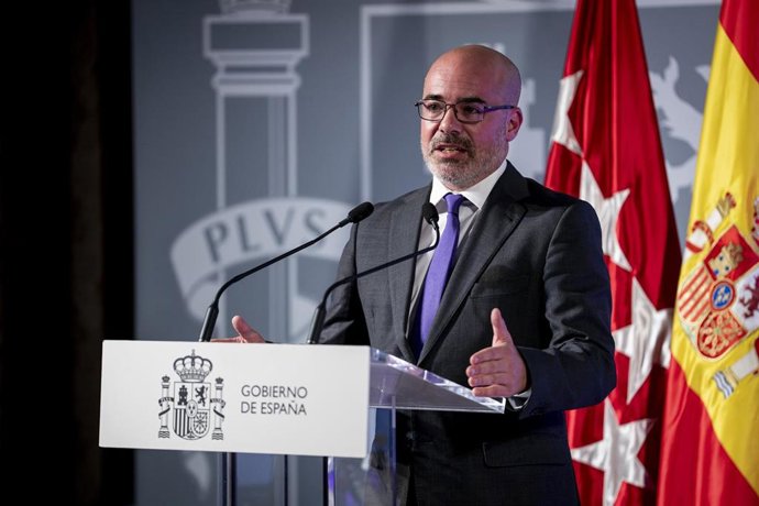 Archivo - El delegado de gobierno en la Comunidad de Madrid, Francisco Martín