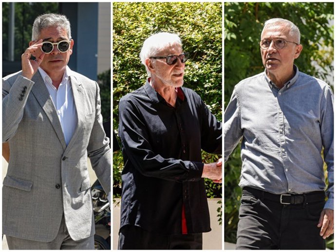 Boris Izaguirre, Josep María Mainat y Xavier Sardà, entre los asistentes al funeral del productor televisivo Toni Cruz