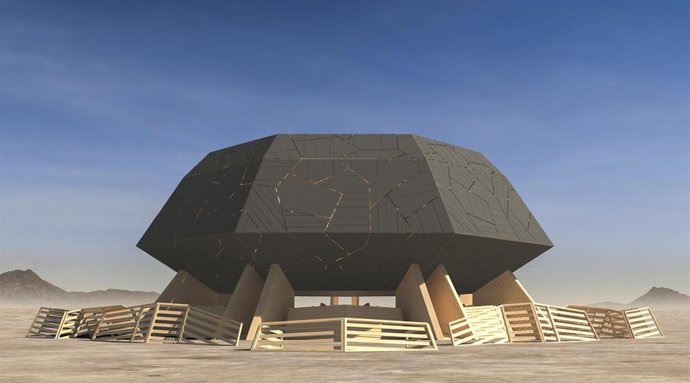 Burning Man Temple