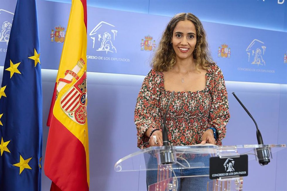 La diputada de Sumar Tesh Sidi