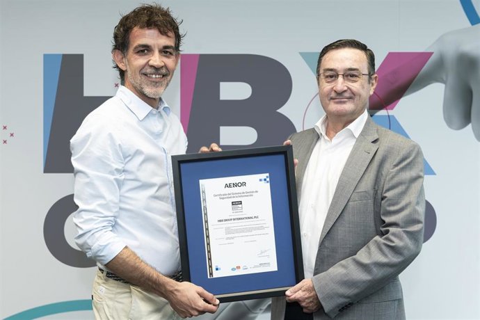 HBX Group obtiene la certificación ISO 27001 de Aenor.