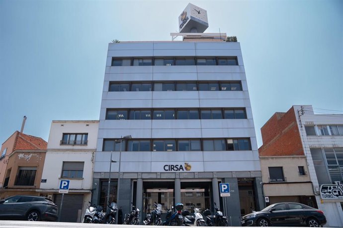 Fachada de la sede de Cirsa en Terrassa (Barcelona).
