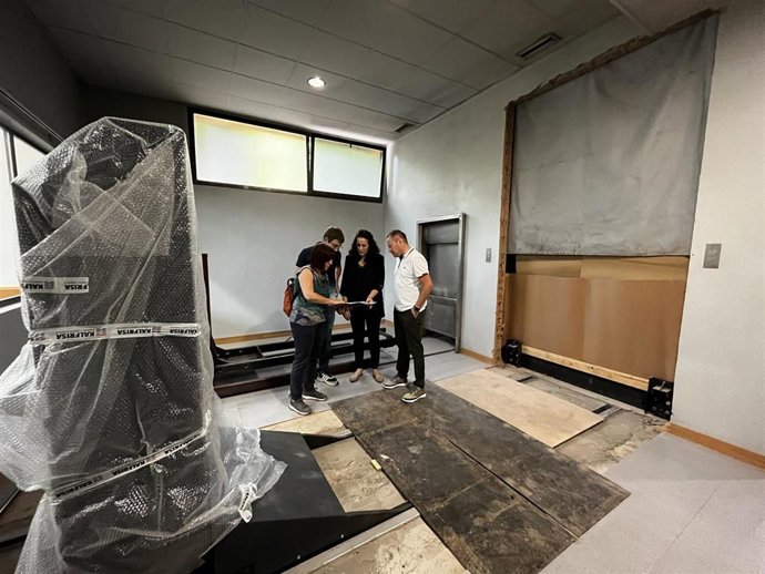 Avanzan las obras del nuevo horno crematorio municipal, que estará operativo en septiembre