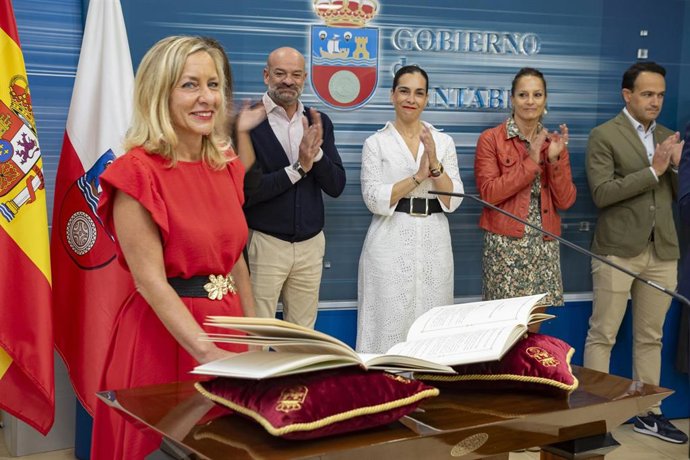 Alejandra Perales toma posesión como nueva secretaria general de la Conejería de Cultura, Turismo y Deporte