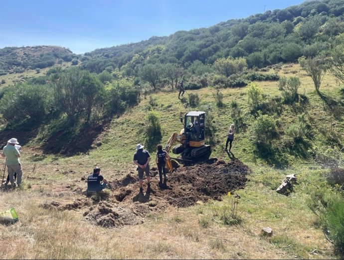 Lugar donde se busca a las dos víctimas represaliadas.