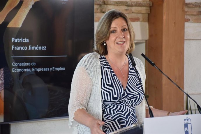 La consejera de Economía, Empresas y Empleo, Patricia Franco.