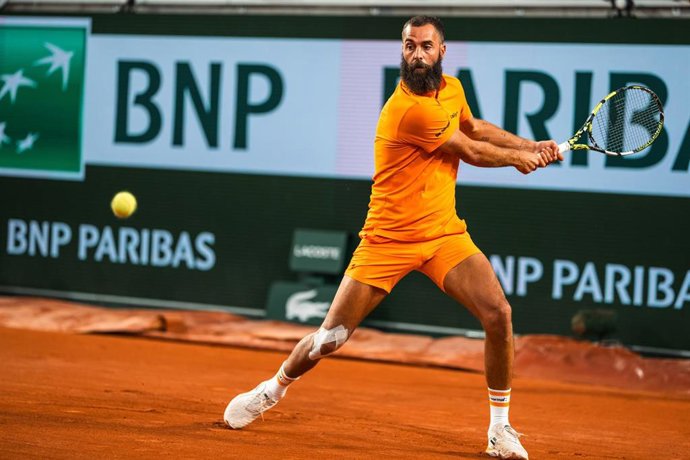 Archivo - El tenis francés Benoit Paire.