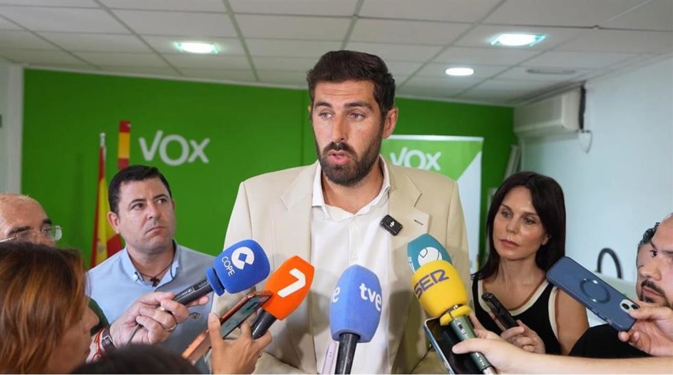 El presidente provincial de Vox, José Ángel Antelo