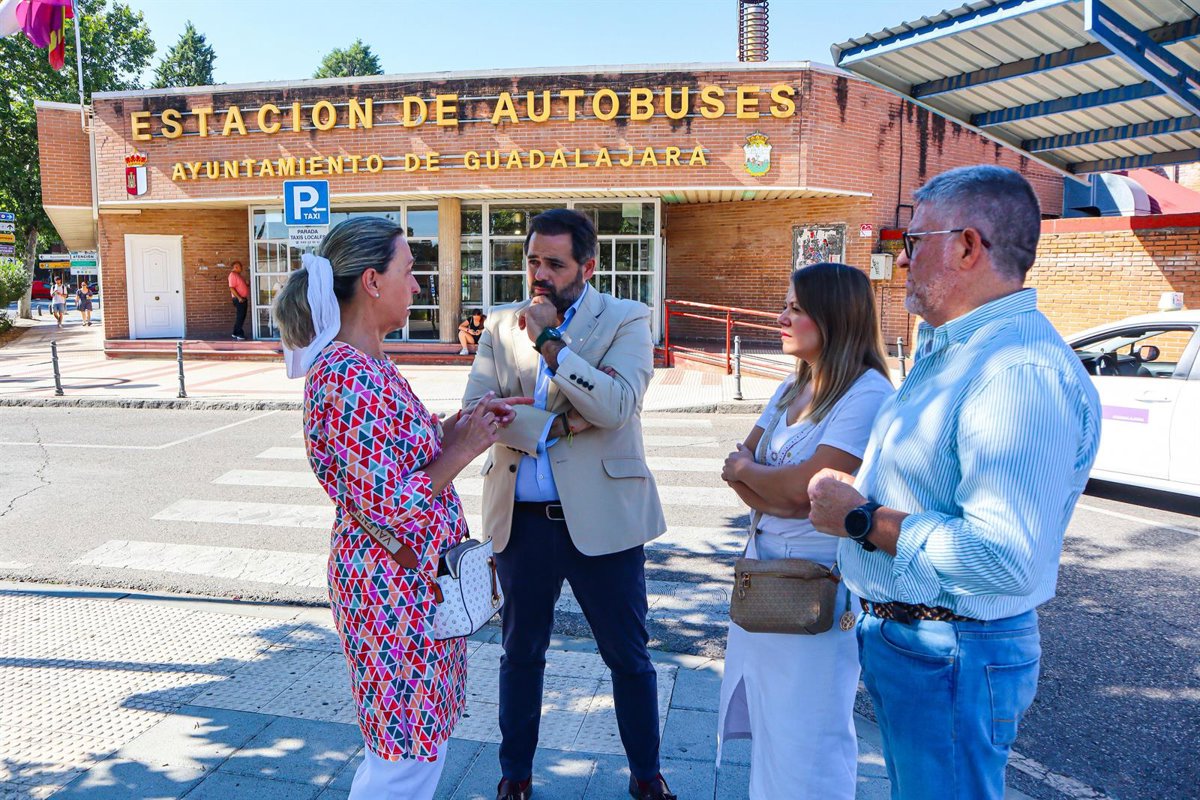Núñez (PP) reclama a la Junta retomar el proyecto de rehabilitación de la estación de autobuses de Guadalajara