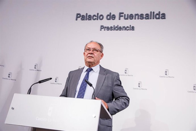 El consejero de Hacienda de Castilla-La Mancha, Juan Alfonso Ruiz Molina