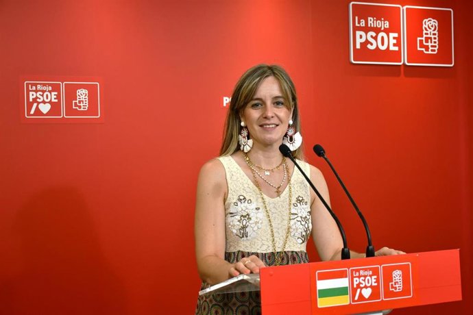 La portavoz adjunta del Grupo Parlamentario Socialista, Sara Orradre.