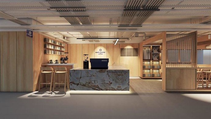 Espacio de East Cream Coffe en El Corte Inglés