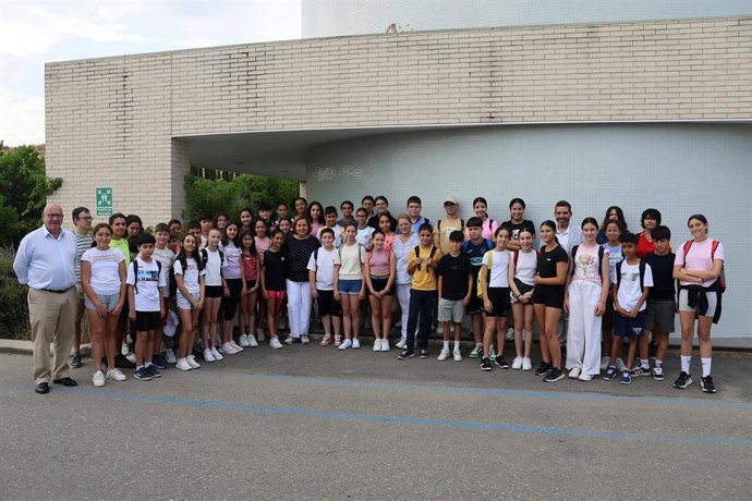 La presidenta de la Diputación de Toledo, Concepción Cedillo, visita las instalaciones del Ecoparque de Toledo.