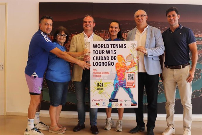 El I Torneo Internacional de Tenis Women 'Ciudad de Logroño' reunirá a 300 jugadoras del primer escalafón mundial