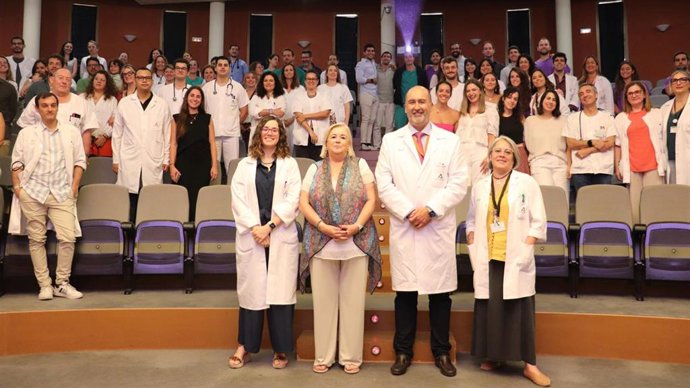 Graduación de residentes del Hospital Juan Ramón Jiménez de Huelva.