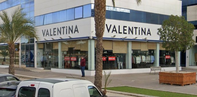 Imatge d'arxiu d'una tenda de Valentina a Elx (Alacant)