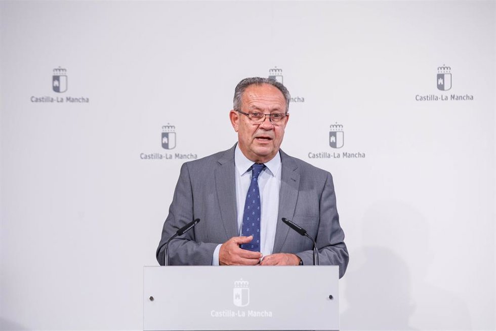 El consejero de Hacienda, Administraciones Públicas y Transformación Digital, Juan Alfonso Ruiz Molina