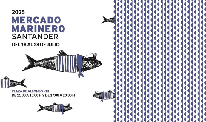 Cartel Mercado Marinero.