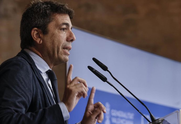 El president de la Generalitat, Carlos Mazón