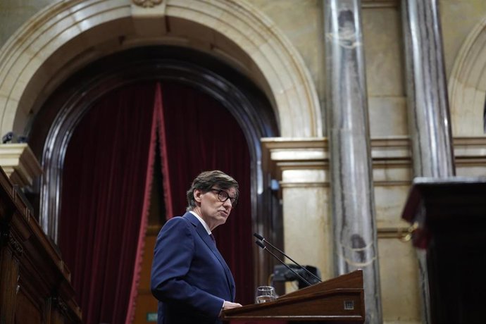 El presidente de la Generalitat, Salvador Illa