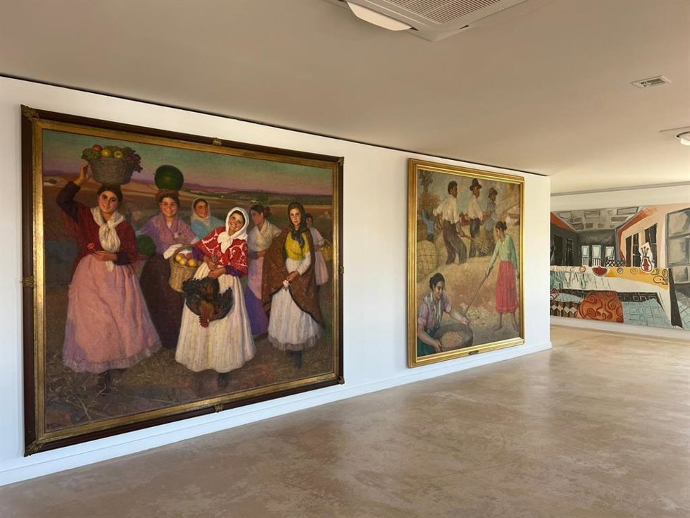 Piezas de la Casa de los Caballos del Museo de Cáceres