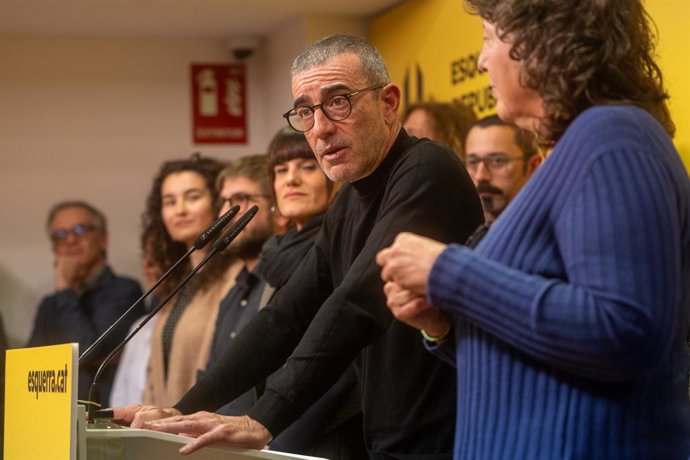 Archivo - Xavier Godàs en el Congrés Nacional d'ERC
