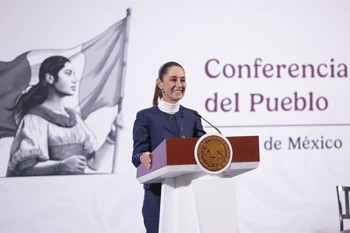 Archivo - Arquivo - Claudia Sheinbaum, presidente da Cidade do México