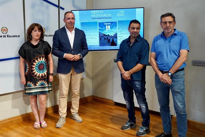 Presentación de la programación de las fiestas patronales de Montemayor de Pililla.
