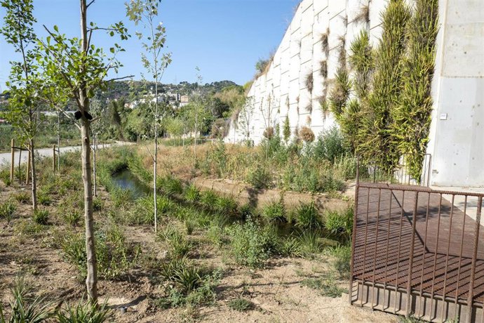 Imagen del Mirador de la Ponderosa de Barcelona.