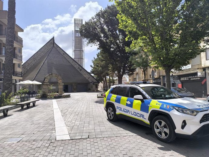 Archivo - Un vehículo de la Policía Local en Torre Pacheco