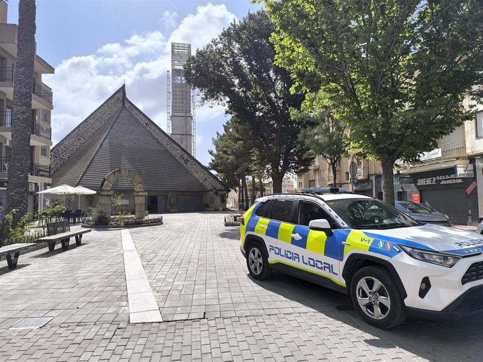 Archivo - Un vehículo de la Policía Local en Torre Pacheco