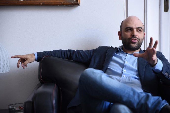 Archivo - El escritor Roberto Saviano