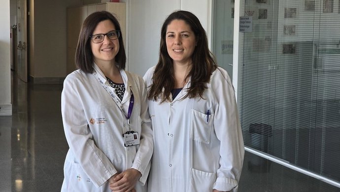 Las investigadoras a cargo del estudio, Carmen Garrido y Madalina Nicoleta Nan.