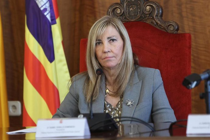 Archivo - La presidenta del Tribunal Supremo y del Consejo General del Poder Judicial, Isabel Perelló, a 4 de marzo de 2025, en Palma de Mallorca, Mallorca, Baleares (España).