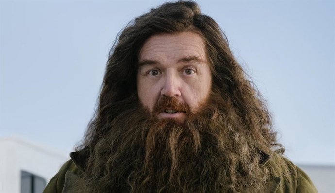 Primer vistazo a Nick Frost como Hagrid en la serie de Harry Potter