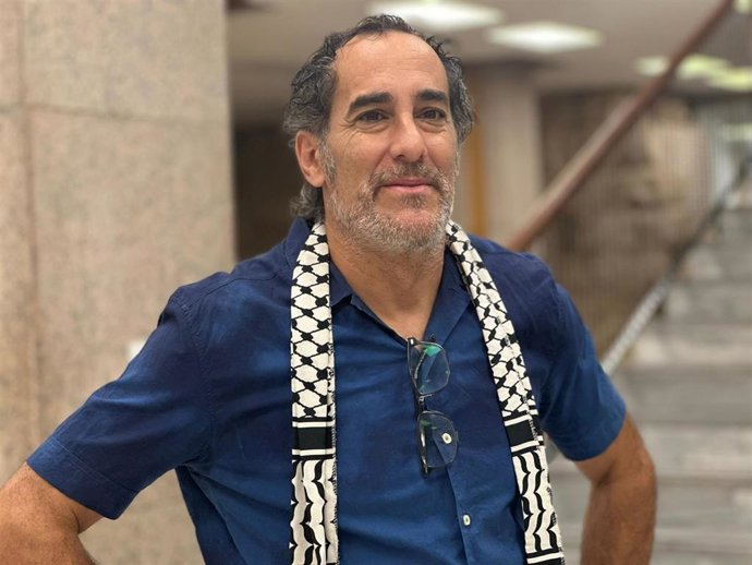 Archivo - El portavoz del grupo Hacemos Córdoba en el Ayuntamiento de la capital, Juan Hidalgo.