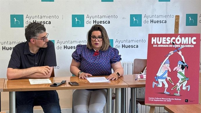 Huescacómic también ofrece charlas y firmas de autores.