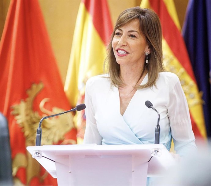 La alcaldesa de Zaragoza, Natalia Chueca.