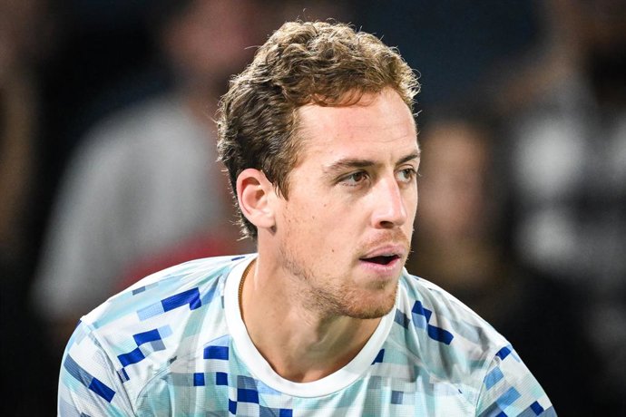 Archivo - Roberto CARBALLES BAENA of Spain during the second qualifying day of the Rolex Paris Masters 2024, ATP Masters 1000 tennis tournament on October 27, 2024 at Accor Arena in Paris, France - Photo Matthieu Mirville / DPPI