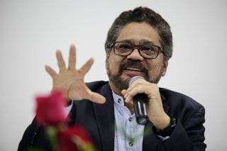 Archivo - El antiguo dirigente de las extintas Fuerzas Armadas Revolucionarias de Colombia (FARC) 'Iván Márquez' 