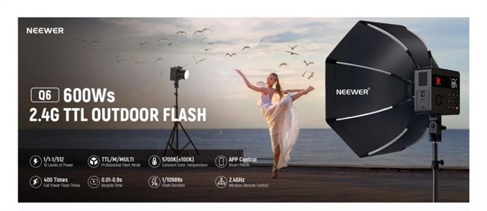 NEEWER Q6 600Ws Outdoor Studio Flash
