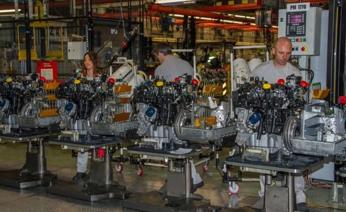 Imagen de archivo de una fábrica