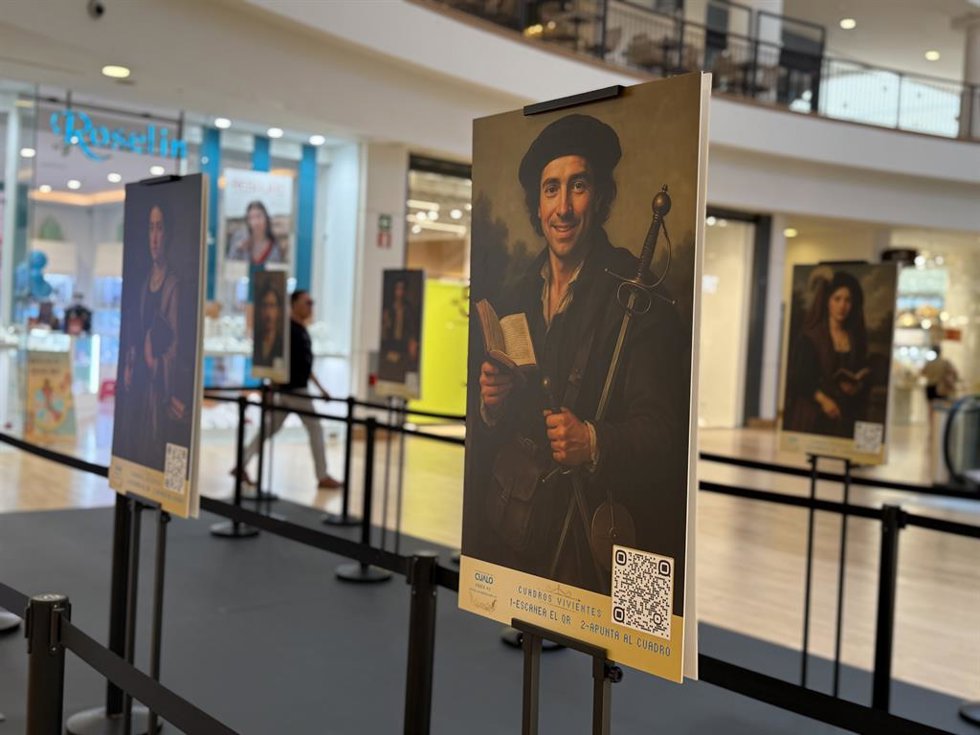 La Galería Viviente De Cervantes En Intu Xanadú