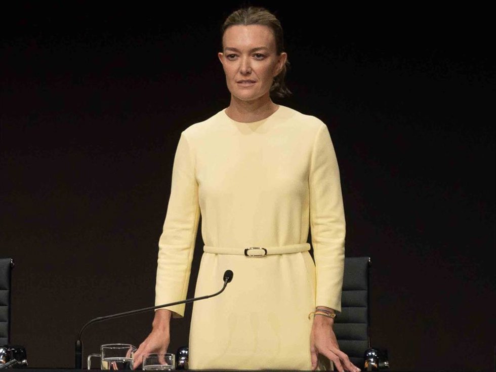 Archivo - Marta Ortega ha presidido la Junta General de Accionistas de Inditex en la sede de la compañía en Arteixo,  A Coruña, este martes