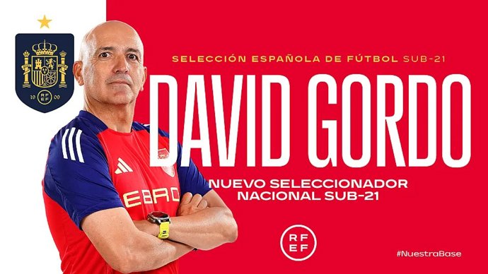 El nuevo seleccionador nacional sub-21, David Gordo.
