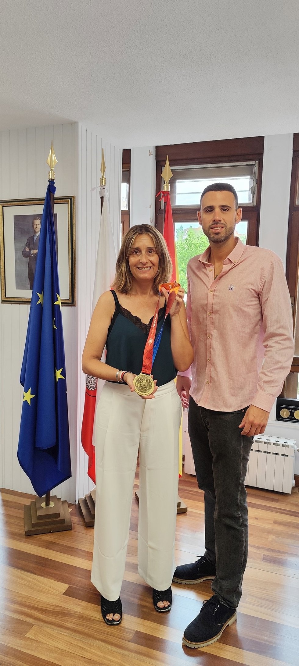 Roberto Veiga agradece el apoyo del Gobierno para participar Campeonato del Mundo de Natación de Policías y Bomberos