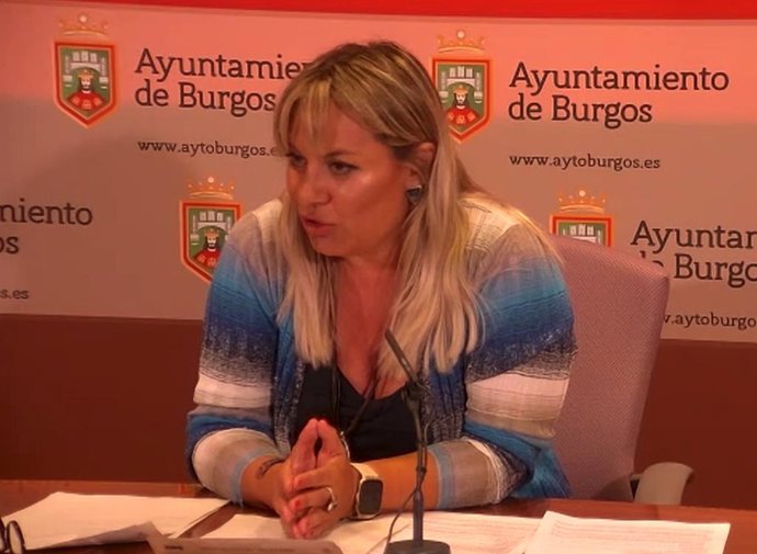 La presidenta de la Gerencia de Servicios Sociales del Ayuntamiento de Burgos, Mila del Campo.