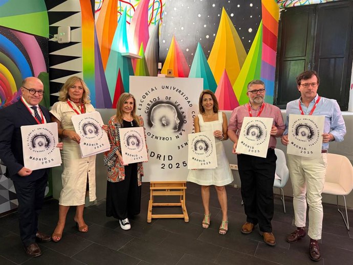 La presidenta de Paradores, Raquel Sánchez, durante la inauguración del Curso de Verano de la Universidad Complutense de Madrid (UCM) 'Paradores: Cien años de sostenibilidad, tradición y conservación del patrimonio'.