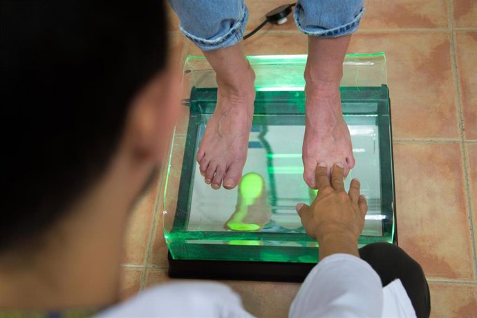 Archivo - Imagen de una consulta de Podología