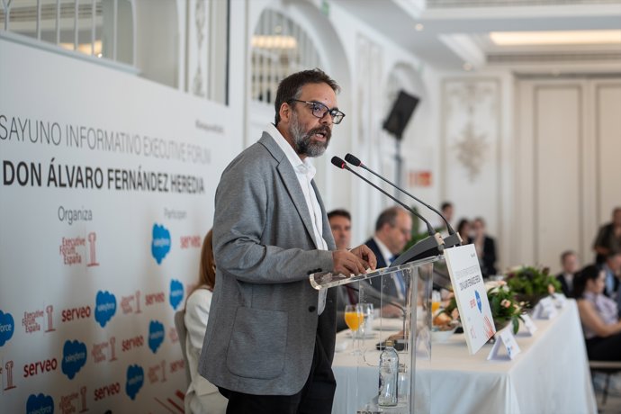 El presidente de Renfe, Álvaro Fernández de Heredia